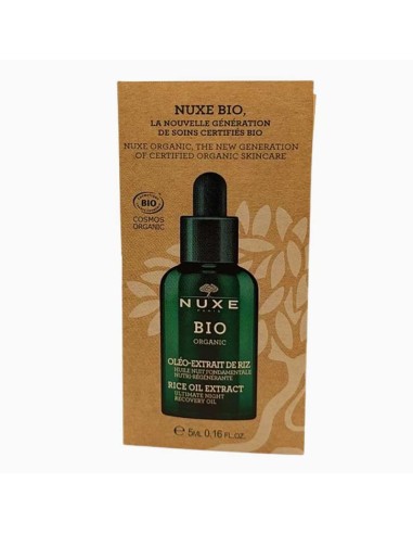 Nuxe Bio Organic Rice Oil Extract Recovery Oil