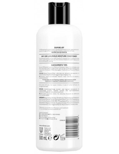 Tresemme Luxurious Moisture Conditioner Tresemme Luxurious Moisture Conditioner