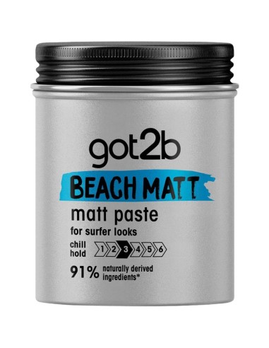 Got2b Beach Matt Paste Hold 3 Got2b Beach Matt Paste Hold 3