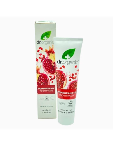 Organic Plus Pomegranate ToothPaste Organic Plus Pomegranate ToothPaste