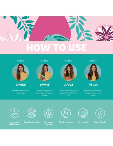 Batiste Leave In Dry Conditioner Blush Batiste Leave In Dry Conditioner Blush