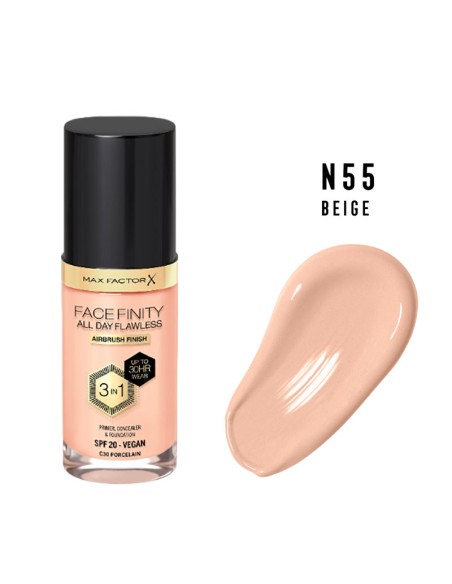 Max Factor Facefinity All Day Flawless 3 In 1 Vegan Foundation