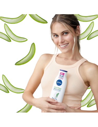 Nivea Aloe And Hydration 5 In 1 Care Body Lotion