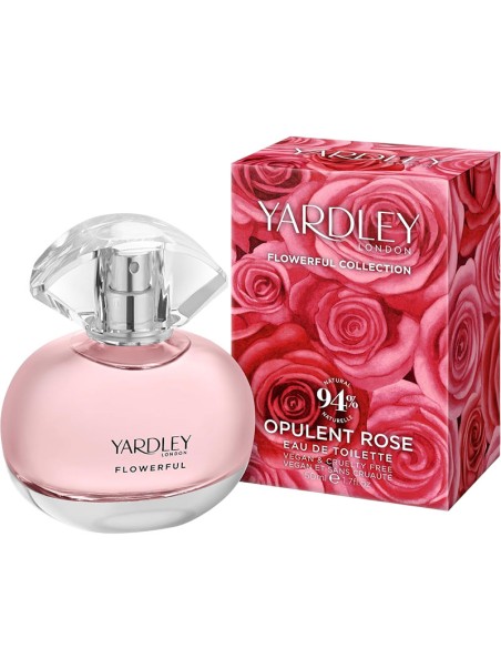 Yardley Flowerful Collection Opulent Rose Eau De Toilette