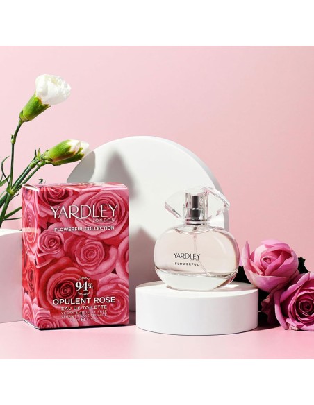 Yardley Flowerful Collection Opulent Rose Eau De Toilette