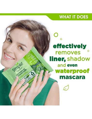Simple Kind To Eyes Eye Make Up Remover Pads Simple Kind To Eyes Eye Make Up Remover Pads
