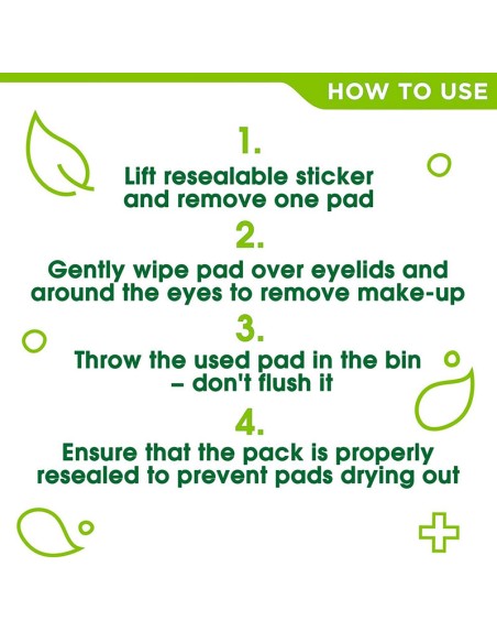 Simple Kind To Eyes Eye Make Up Remover Pads Simple Kind To Eyes Eye Make Up Remover Pads