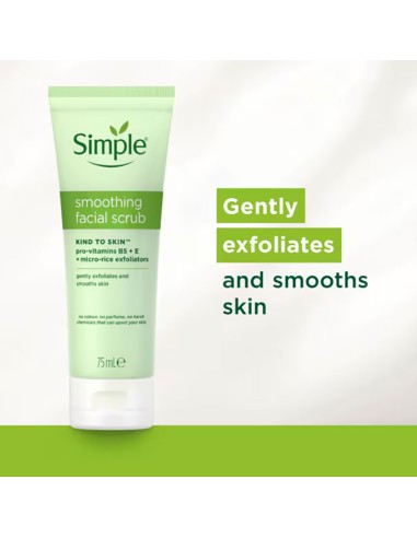 Simple Kind To Skin Smoothing Facial Scrub Simple Kind To Skin Smoothing Facial Scrub
