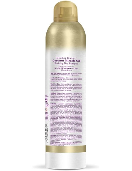 Ogx Coconut Miracle Oil Dry Shampoo