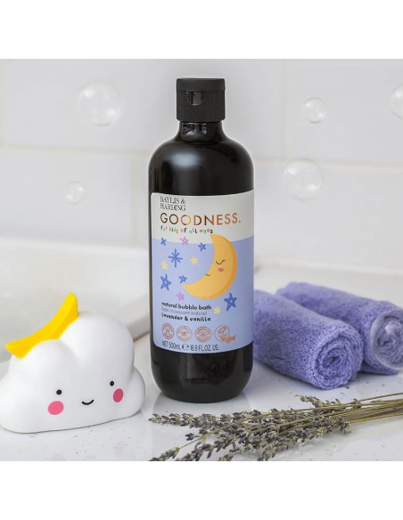 Goodness Kids Lavender & Vanilla Natural Bubble Bath