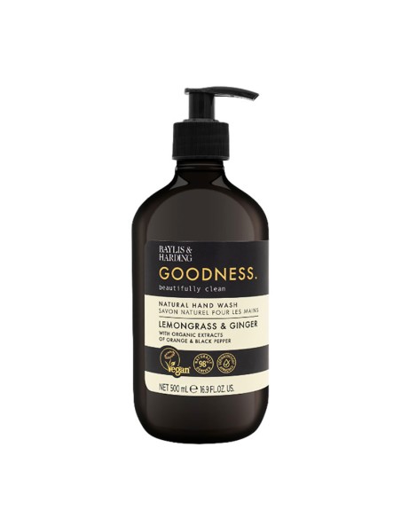 Goodness Lemongrass & Ginger Natural Hand Wash Goodness Lemongrass & Ginger Natural Hand Wash