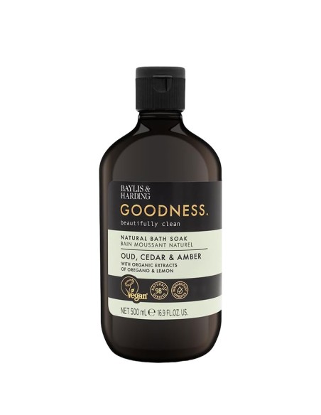 Goodness Oud Cedar & Amber Natural Bath Soak