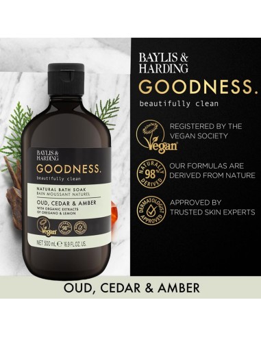 Goodness Oud Cedar & Amber Natural Bath Soak Goodness Oud Cedar & Amber Natural Bath Soak