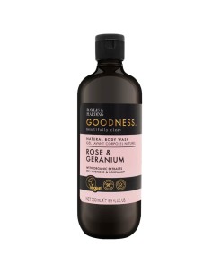 Goodness Rose & Geranium Natural Body Wash