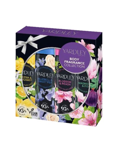 Yardley Contemporary Body Fragrance Collection Gift Set