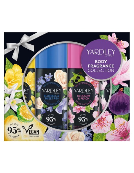 Yardley Contemporary Body Fragrance Collection Gift Set