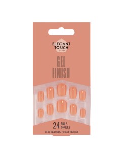 Elegant Touch Apricot Crush Nail Gel Finish