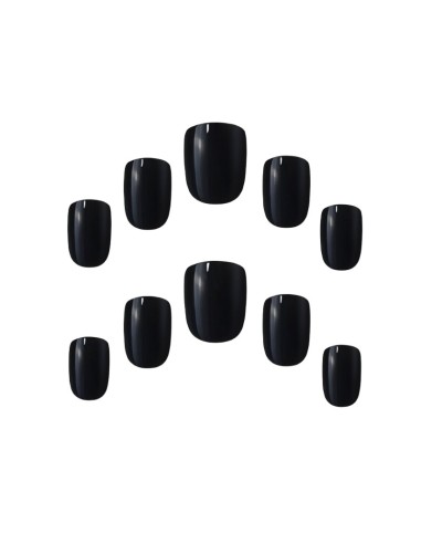 Elegant Touch Black Nail With Glue Elegant Touch Black Nail With Glue
