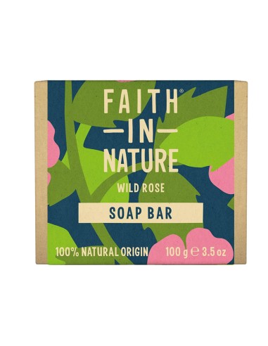 Faith In Nature Wild Rose Soap Bar