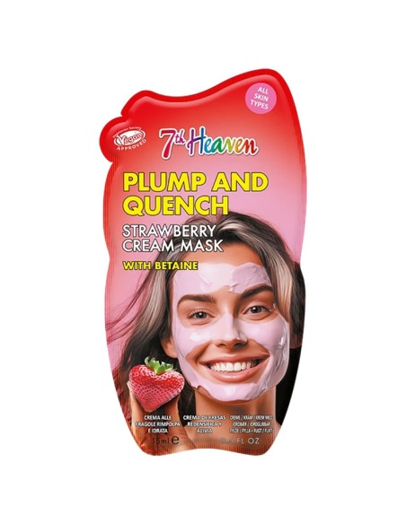 7Th Heaven Plump & Quench Strawberry Cream Mask