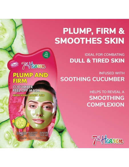 7Th Heaven Plump & Firm Cucumber Peel Off Mask