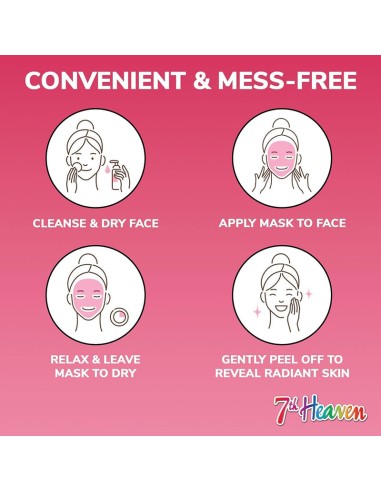 7Th Heaven Plump & Firm Cucumber Peel Off Mask