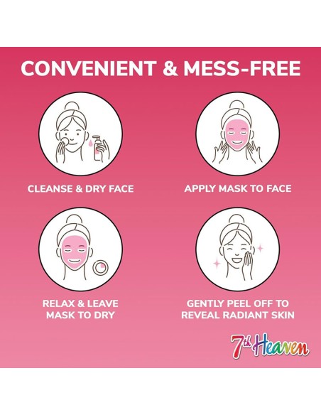 7Th Heaven Plump & Firm Cucumber Peel Off Mask