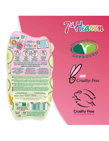 7Th Heaven Plump & Firm Cucumber Peel Off Mask