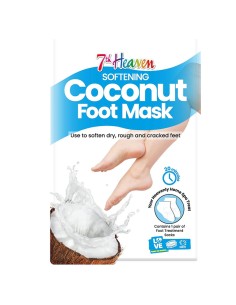 7Th Heaven Softening Coconut Foot Mask