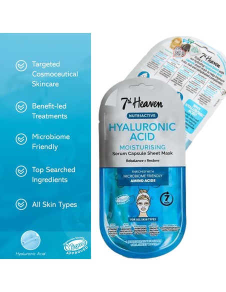 7Th Heaven Nutriactive Hyaluronic Sheet Mask 7Th Heaven Nutriactive Hyaluronic Sheet Mask