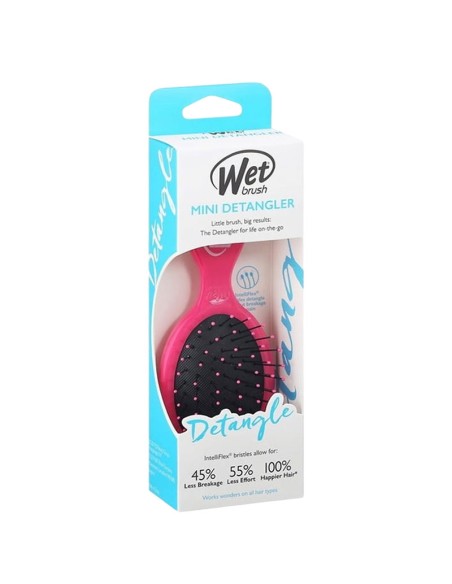 Wet Brush Mini Detangler Brush Pink