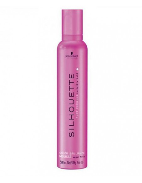 Silhouette Color Brilliance Mousse Super Hold Silhouette Color Brilliance Mousse Super Hold