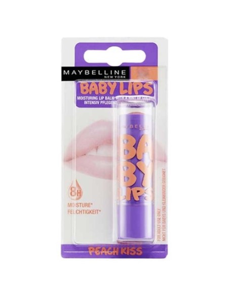 Baby Lips Moisturising Lip Balm Peach Kiss Baby Lips Moisturising Lip Balm Peach Kiss