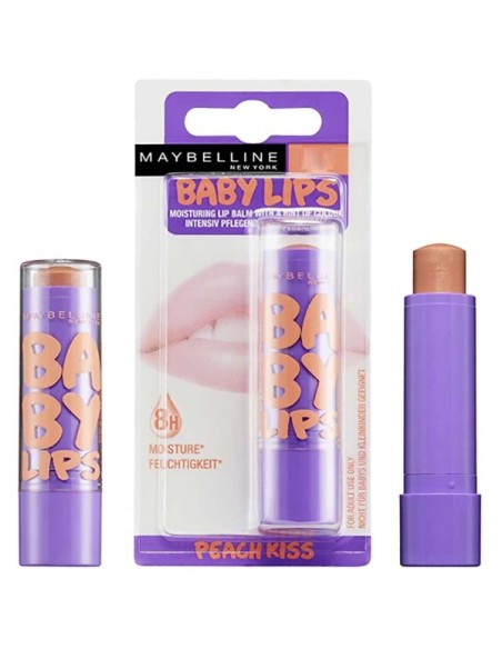 Baby Lips Moisturising Lip Balm Peach Kiss Baby Lips Moisturising Lip Balm Peach Kiss