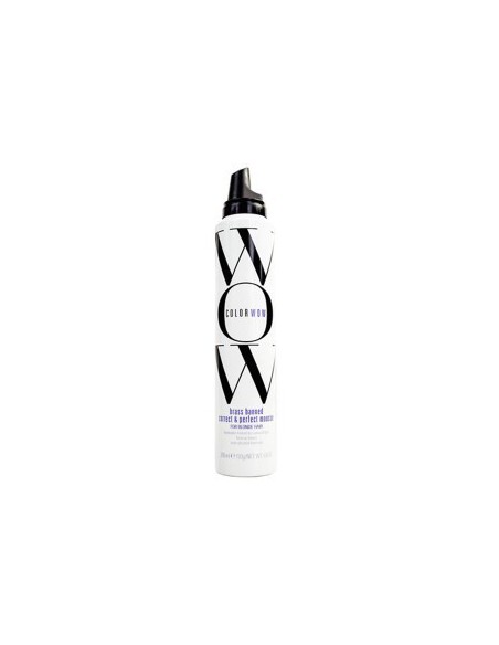 Brass Banned Correct And Perfect Mousse For Blonde Hair Brass Banned Correct And Perfect Mousse For Blonde Hair
