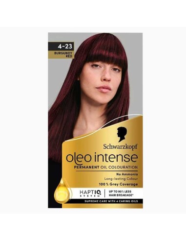 Schwarzkopf Oleo Intense Permanent Oil Colouration 4-23 Burgundy Red