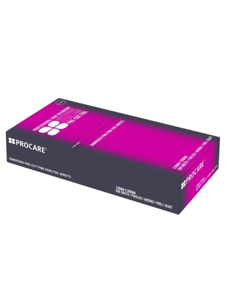 Procare Superwide Extra Long Pre Cut Foil Pink