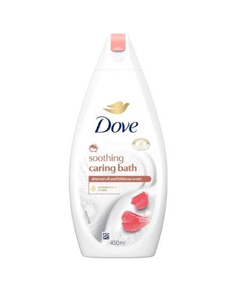 Dove Almond & Hibiscus Soothing Caring Bath Soak