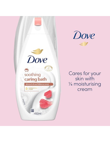 Dove Almond & Hibiscus Soothing Caring Bath Soak Dove Almond & Hibiscus Soothing Caring Bath Soak