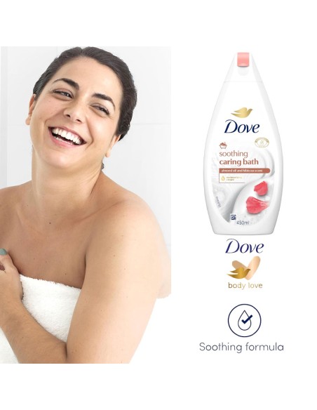 Dove Almond & Hibiscus Soothing Caring Bath Soak Dove Almond & Hibiscus Soothing Caring Bath Soak