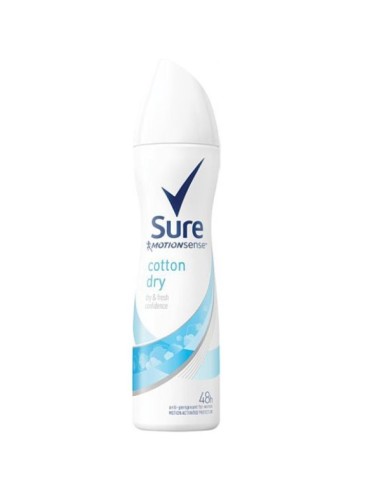 Motionsense Women Cotton Dry 48H Anti Perspirant Deodorant Spray Motionsense Women Cotton Dry 48H Anti Perspirant Deodorant Spray