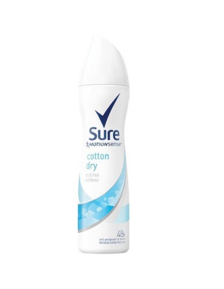 Motionsense Women Cotton Dry 48H Anti Perspirant Deodorant Spray Motionsense Women Cotton Dry 48H Anti Perspirant Deodorant Spray