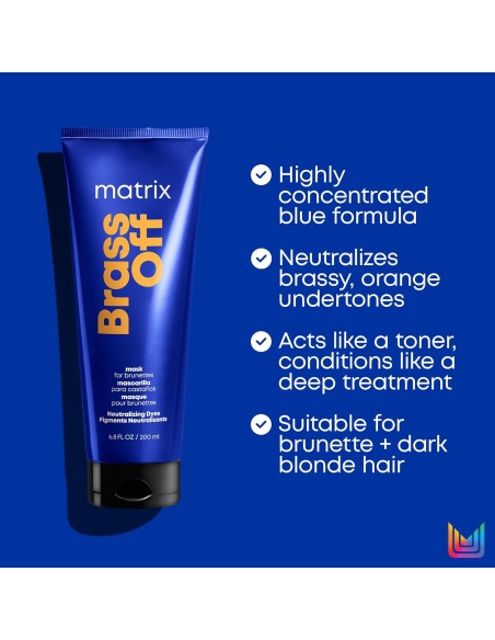 Matrix Total Results Brass Off Mask For Brunettes
