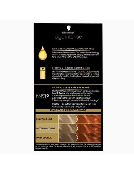 Schwarzkopf Oleo Intense Permanent Oil Colouration 7 77 Copper Red