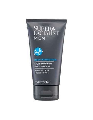 Super Facialist Men Deep Hydration Hyaluronic Acid Moisturiser Super Facialist Men Deep Hydration Hyaluronic Acid Moisturiser