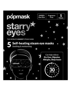 Pop Mask Starry Eyes 5 Self-Heating Steam Eye Mask