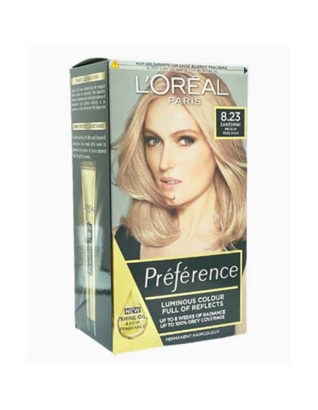 Preference Luminous Permanent Colour 8.23 Santorini Medium Rose Gold