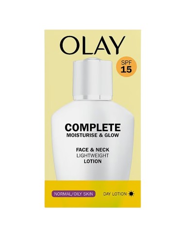 Olay Complete Moisture And Glow Face And Neck Day Lotion SPF15