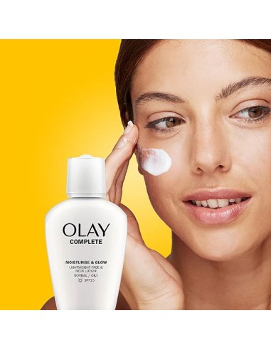 Olay Complete Moisture And Glow Face And Neck Day Lotion SPF15