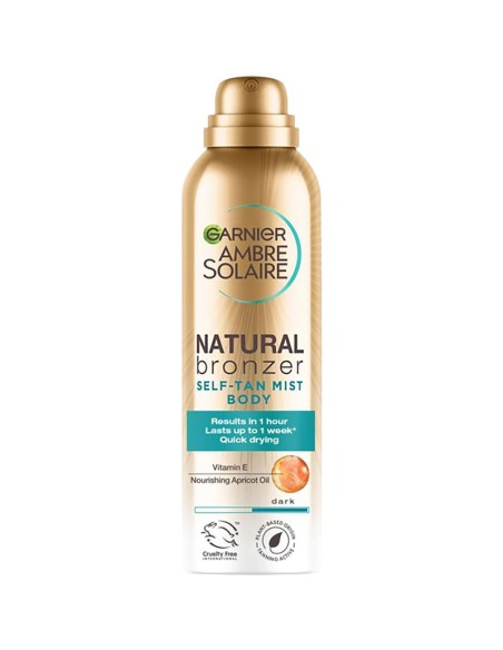 Ambre Solaire Natural Bronzer Self Tan Body Mist Dark